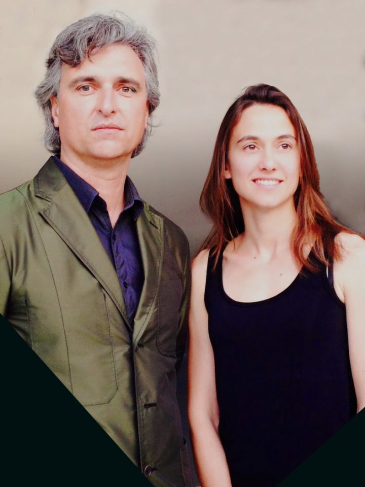 Portrait photo of a man and a woman