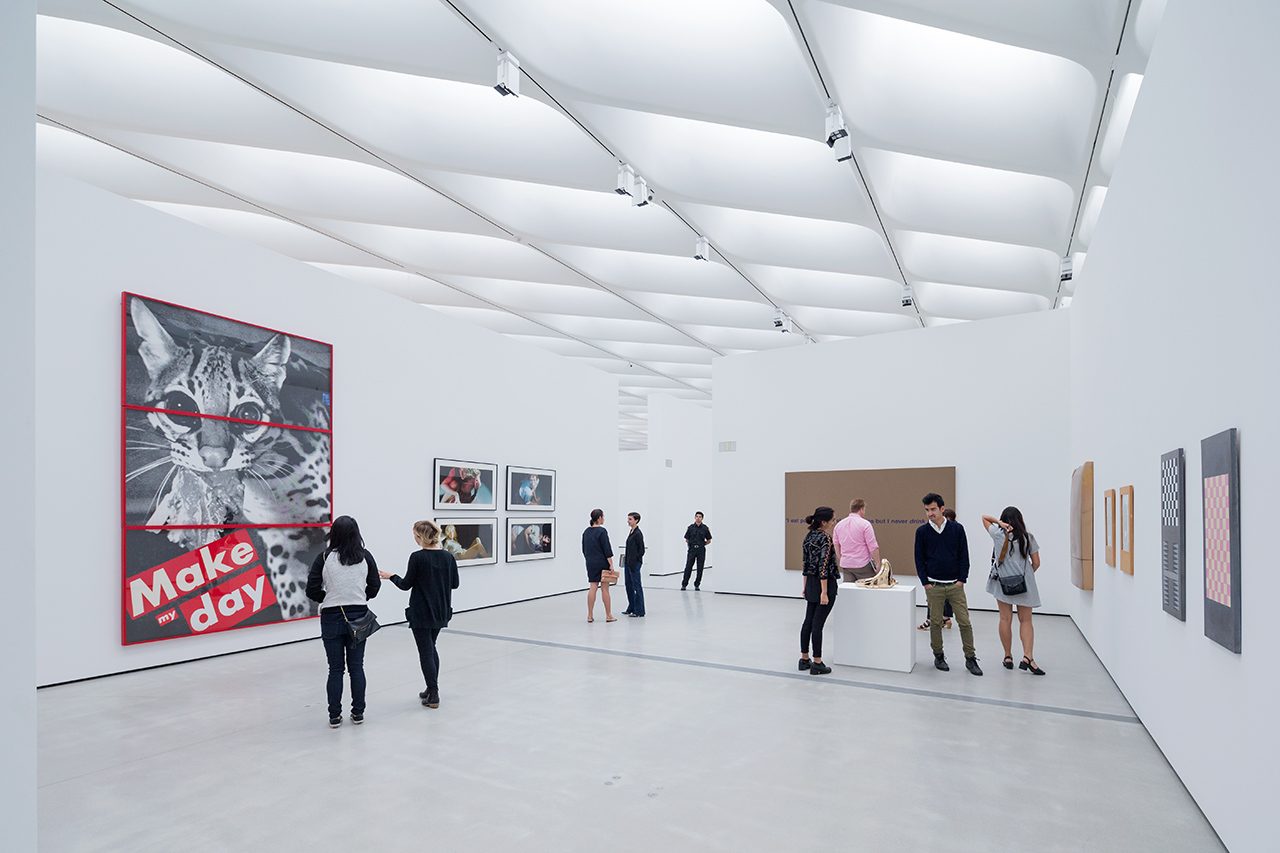 interior photo of The Broad museum