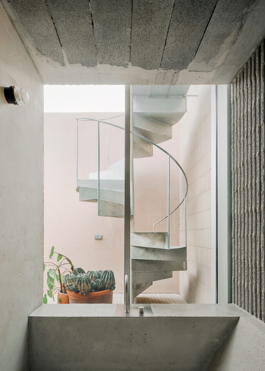 staircase in house by Claudia Ruarell