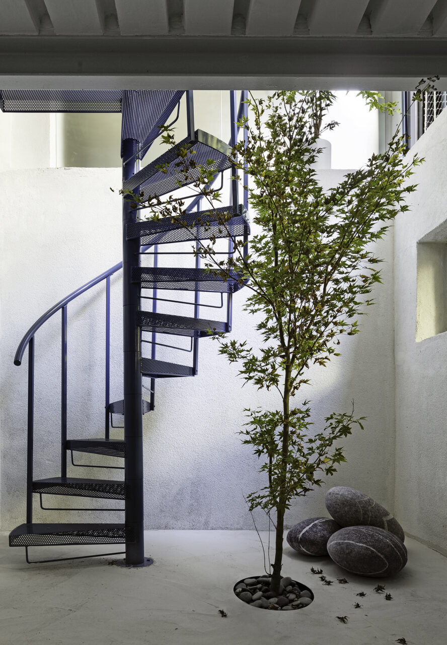 spiral staircase