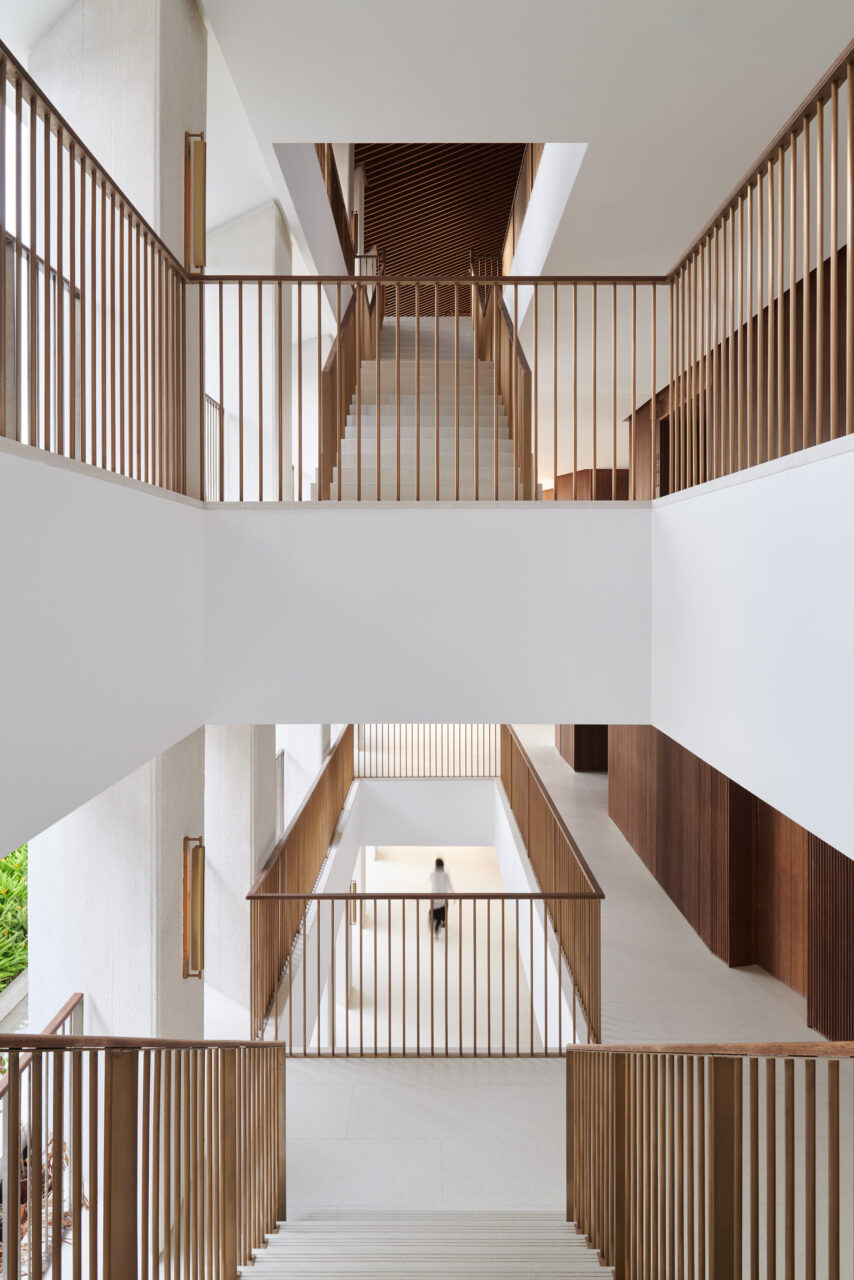 balconies and staircases