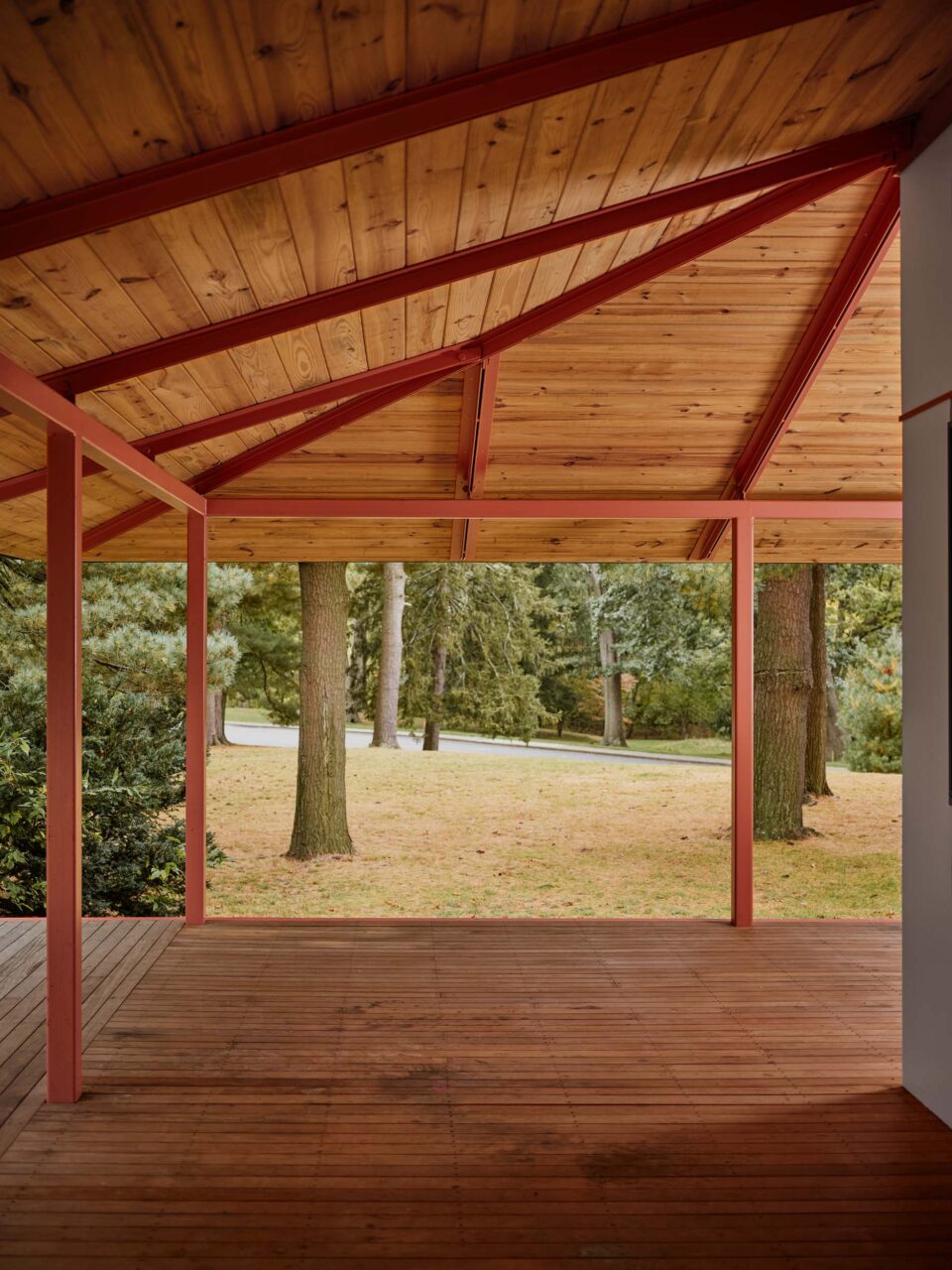 wood porch extension