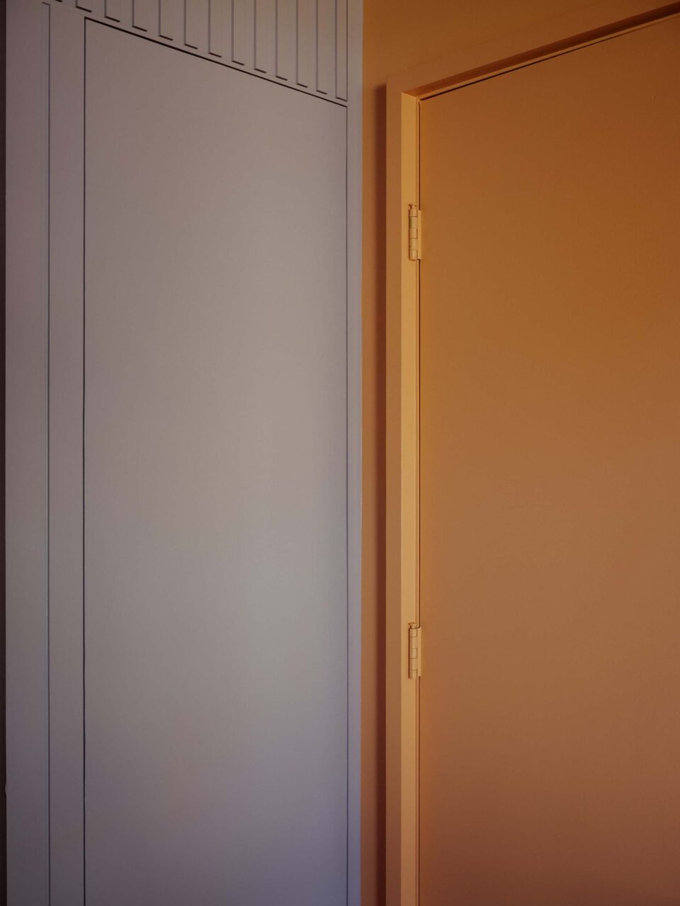 mismatched walls and textures