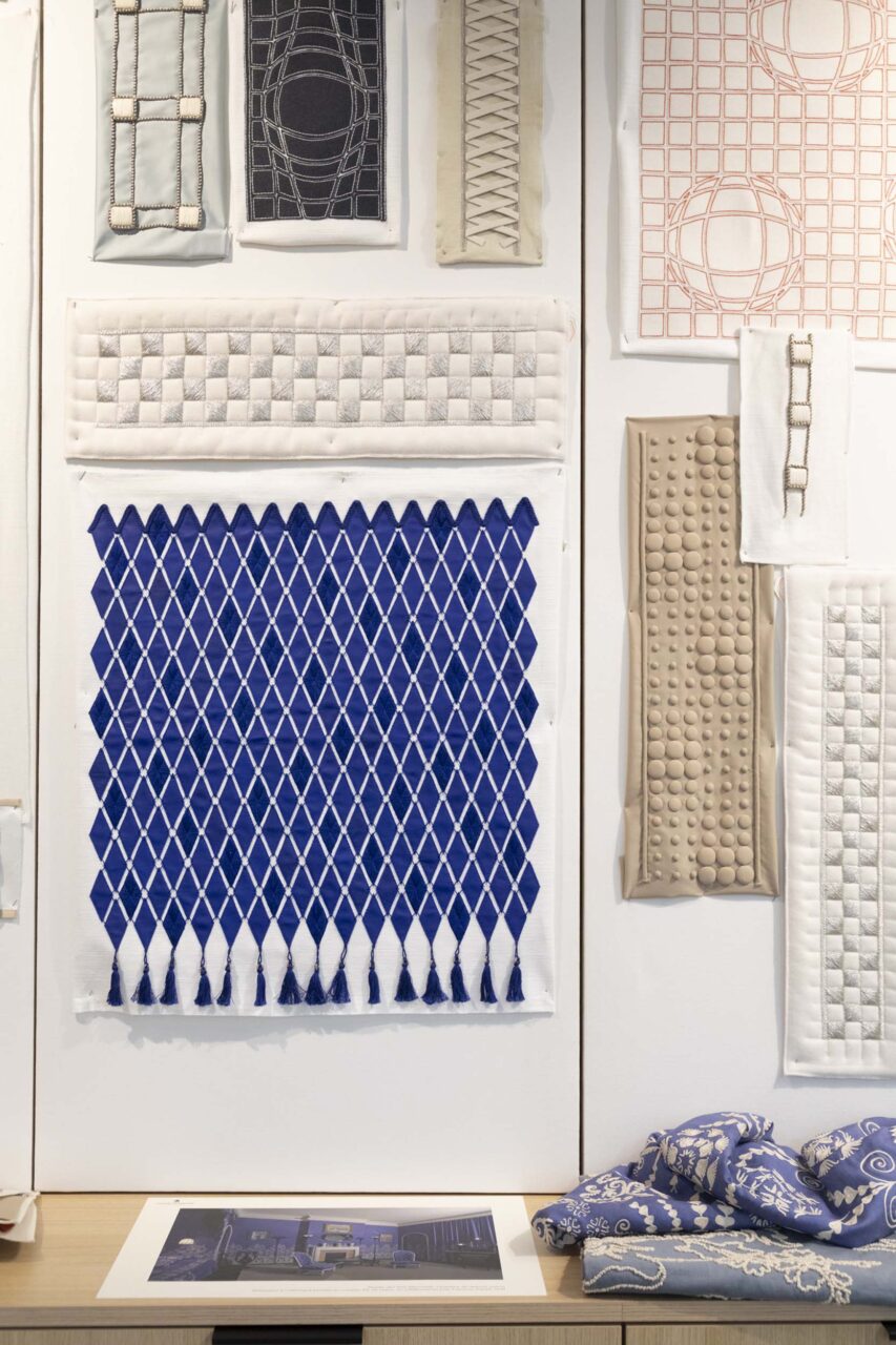 embroidery work for Lesage