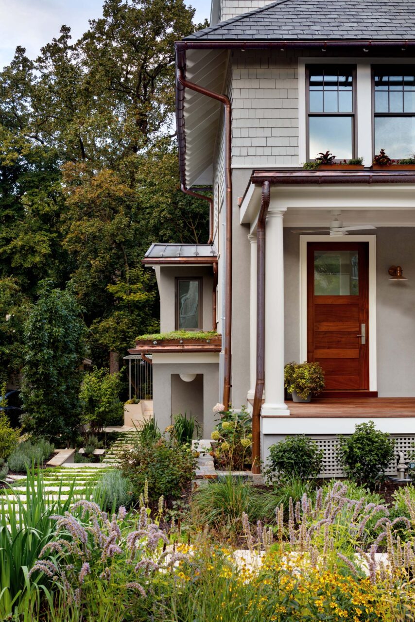 Fowlkes Studios renovated a Victorian home to maintain the historic facade