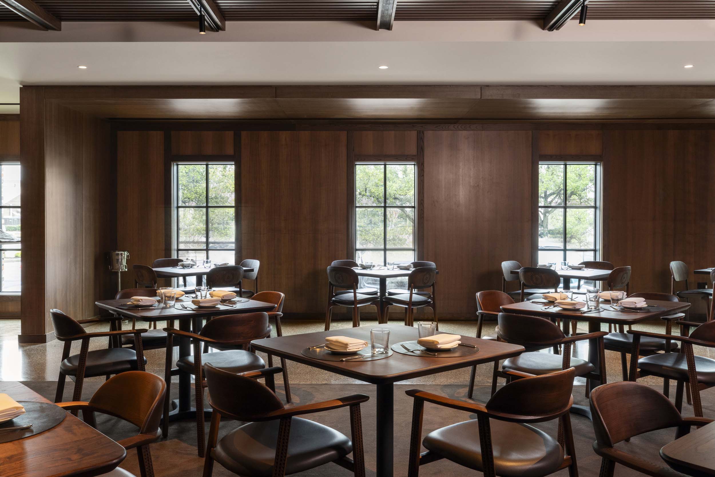 The dining room of Bar Bludorn