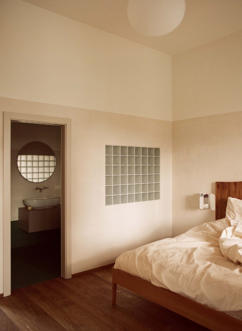 A bedroom in a castle by Some Place Studio