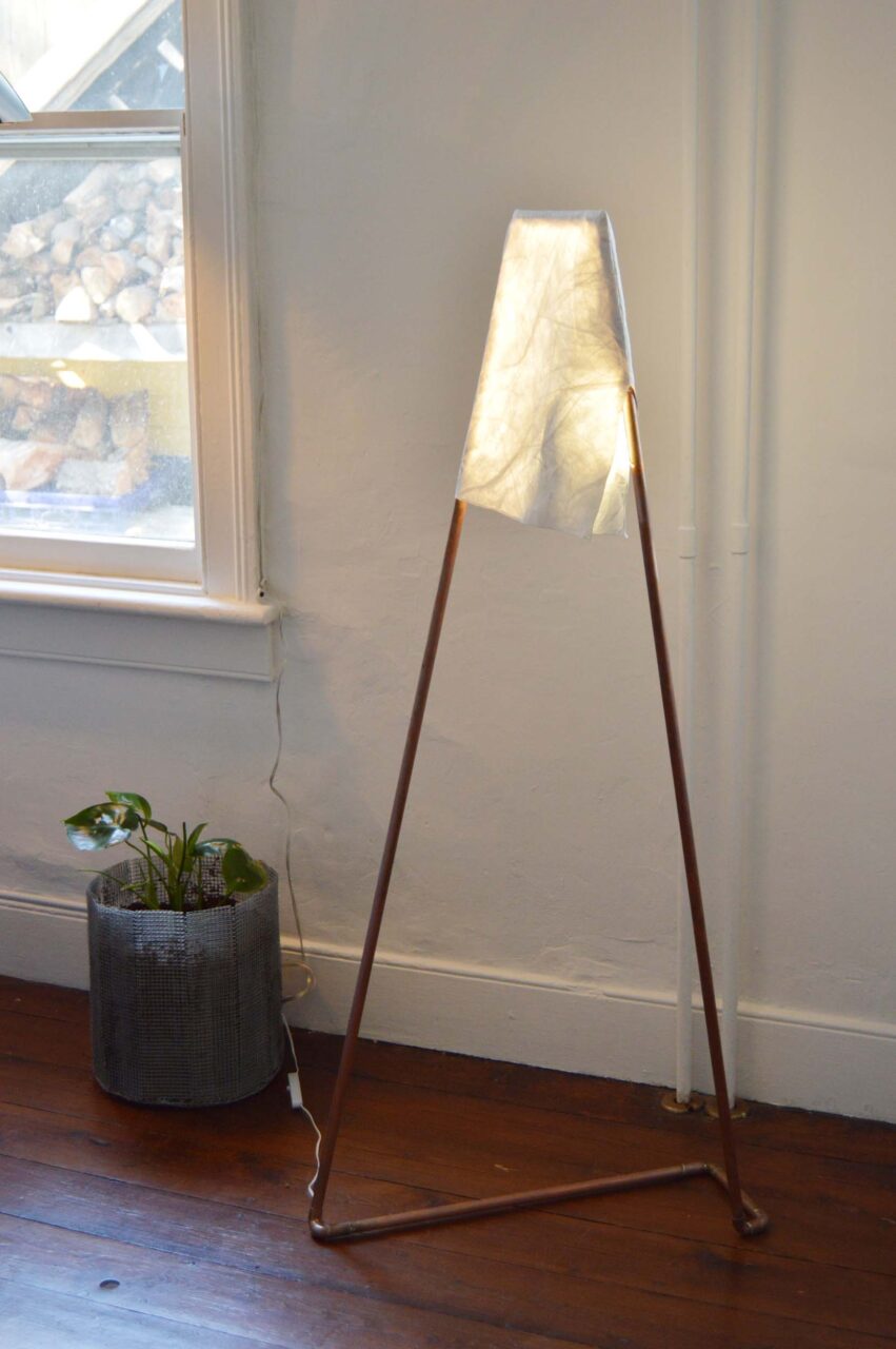 Loose Parts contributed a floor lamp to the show