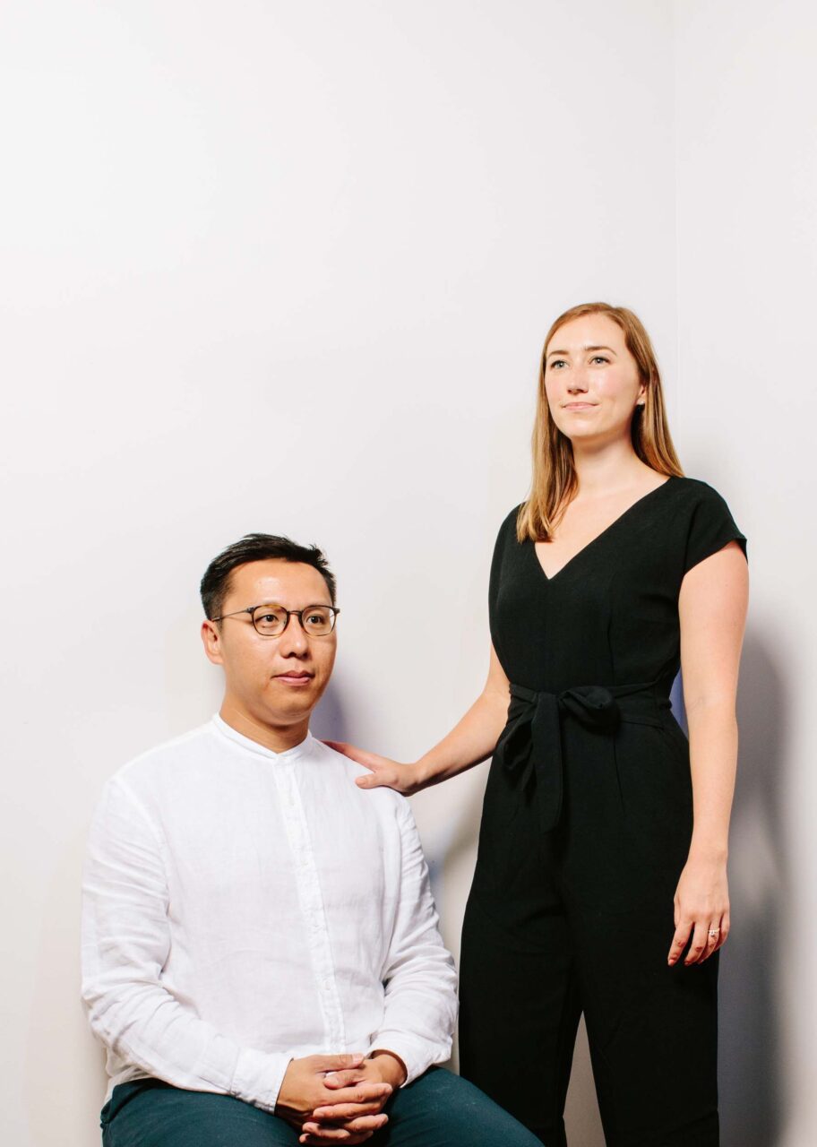 A photo of Lap Chi Kwong and Alison Von Glinow