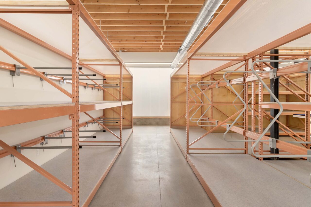 A row of racks at LSC-O
