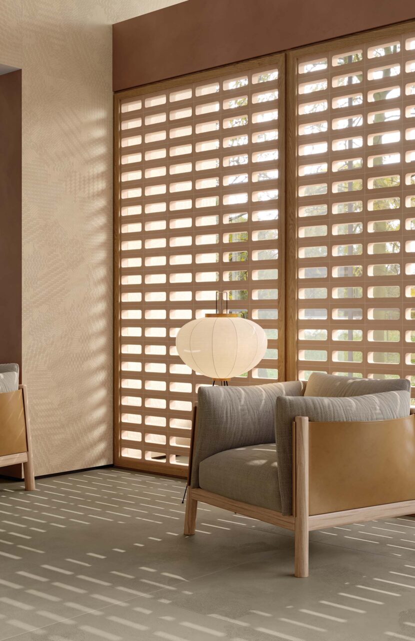 Arialuce creates grid structures to divvy space indoors