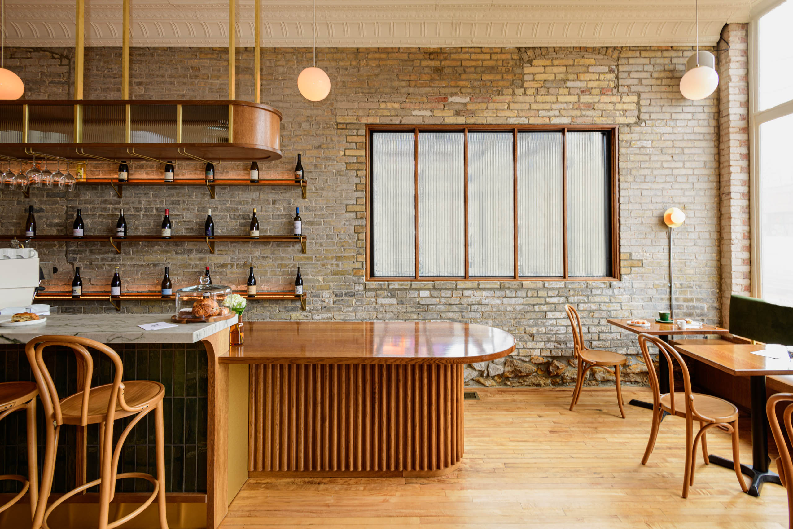 Chateau, a wine bar in Michigan designed by ONO