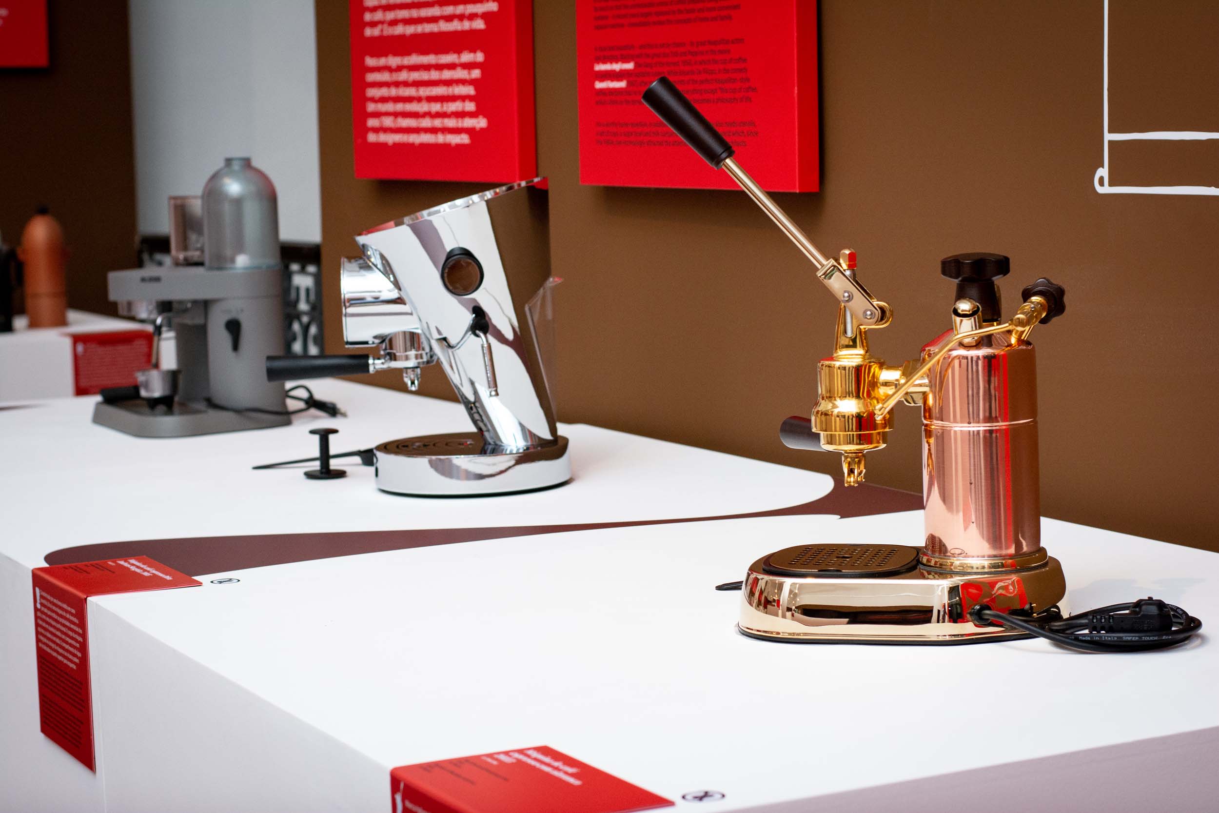Passione Italiana exhibition includes a design by Gio Ponti in the 1950s for La Pavoni