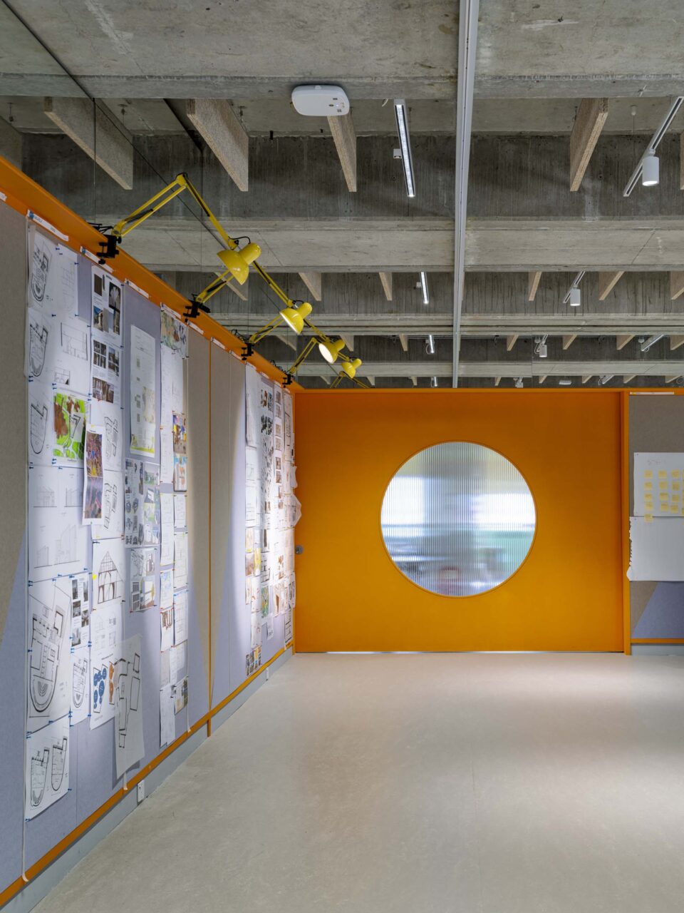 Movable partitions make University of Kent school or architecture flexible