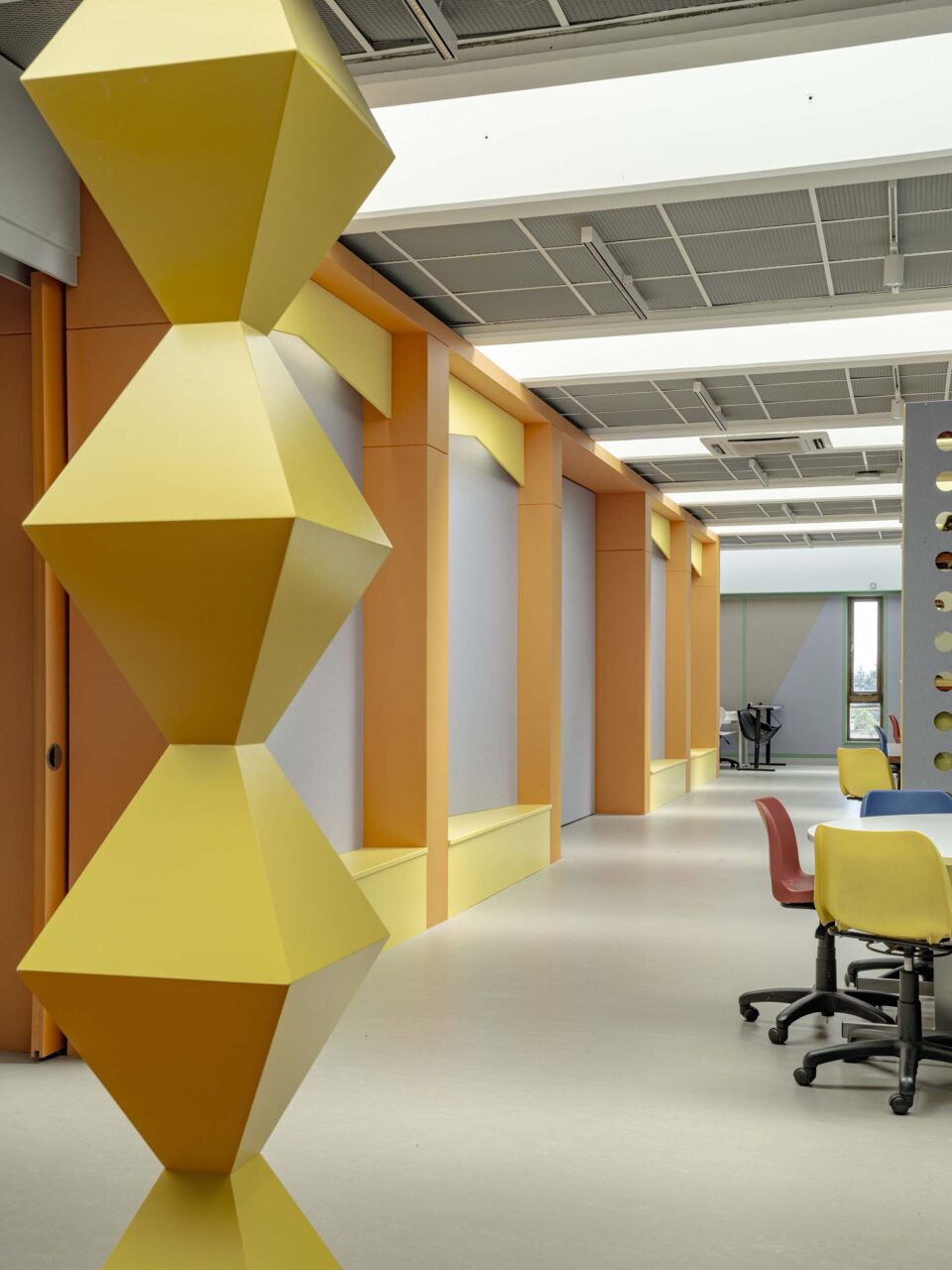 Sam Jacob references architecture and history in the use of columns