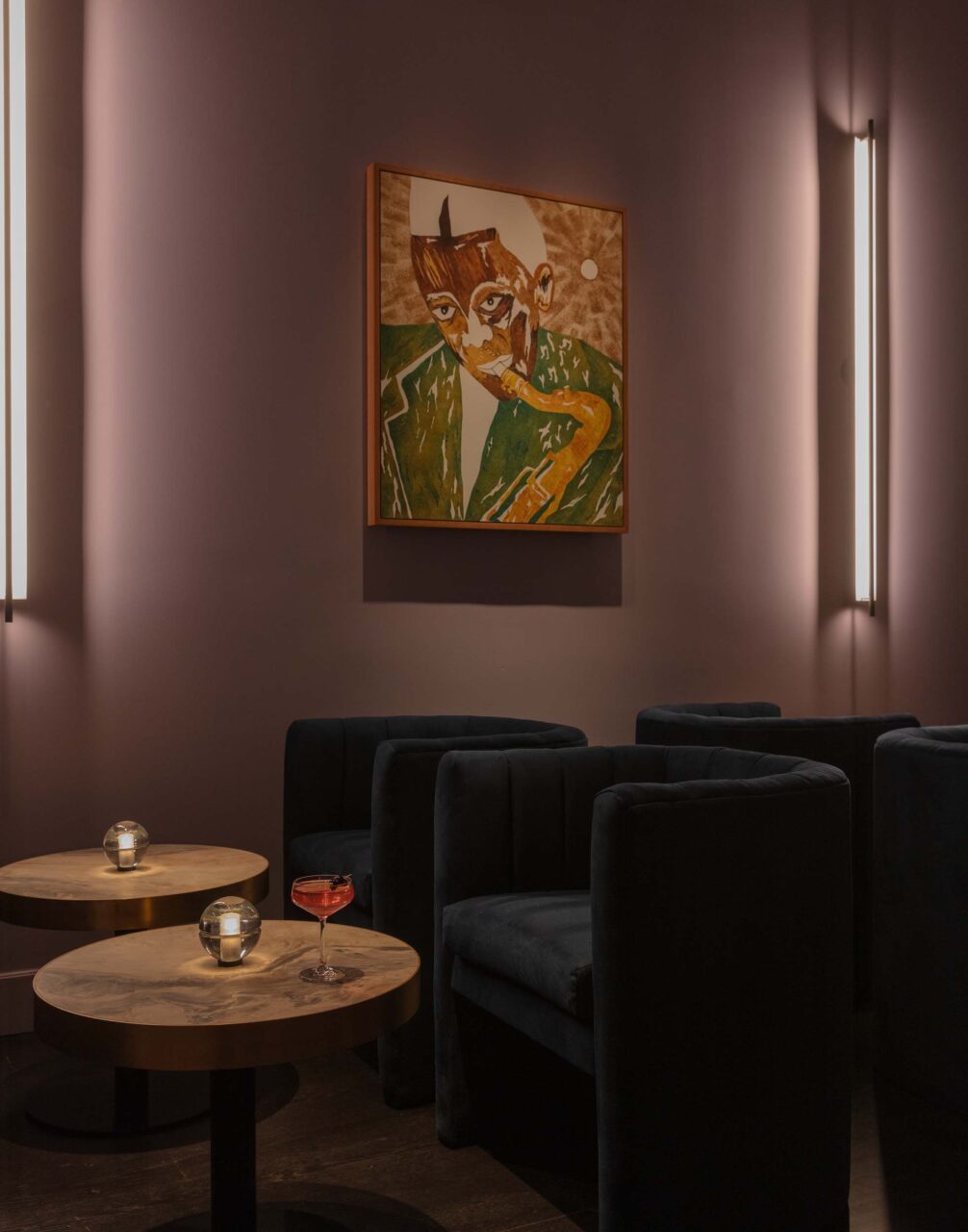 Modellus Novus design an astral interior for restaurant in Washington D.C.