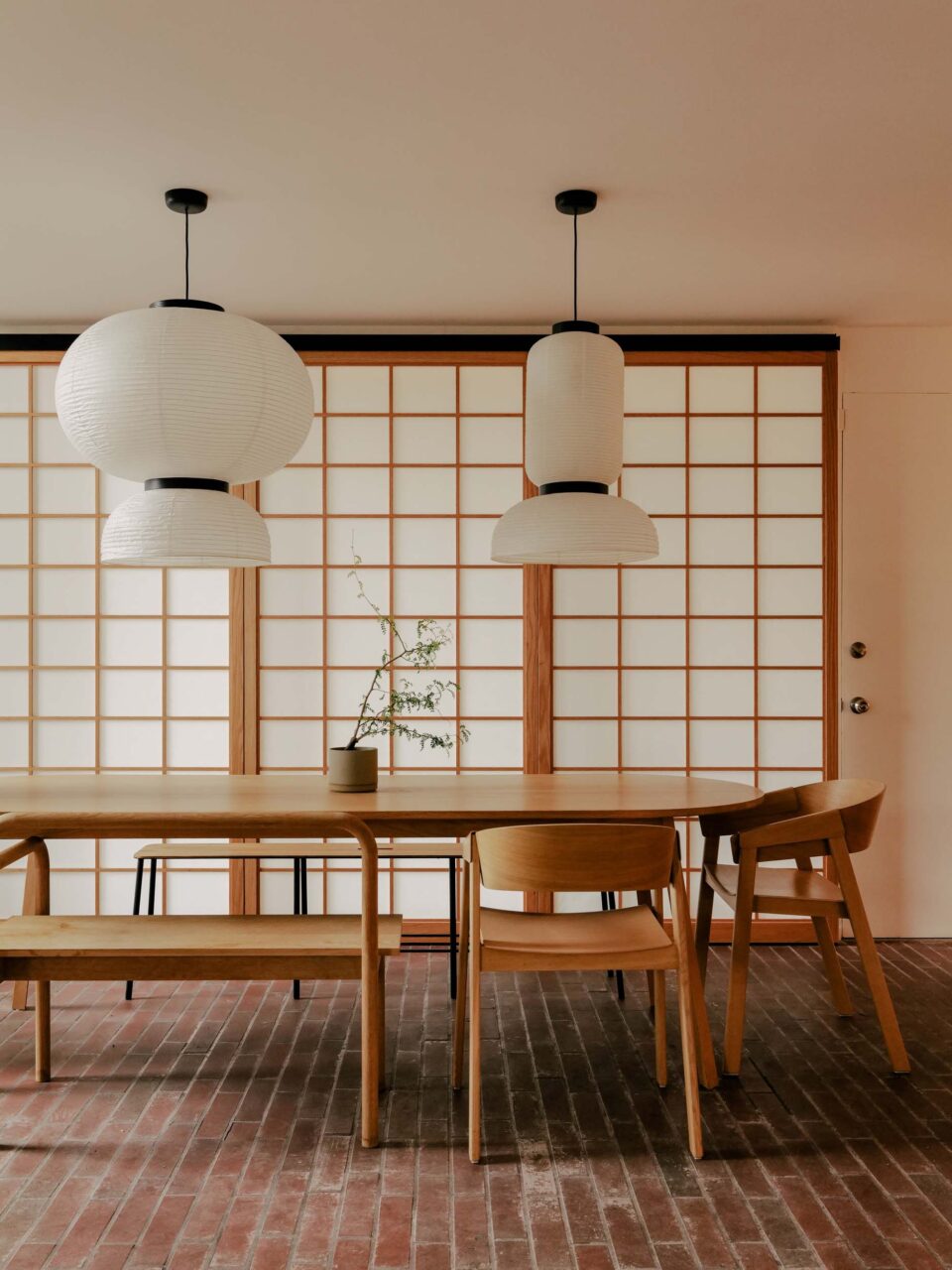 The Duane project's dining room