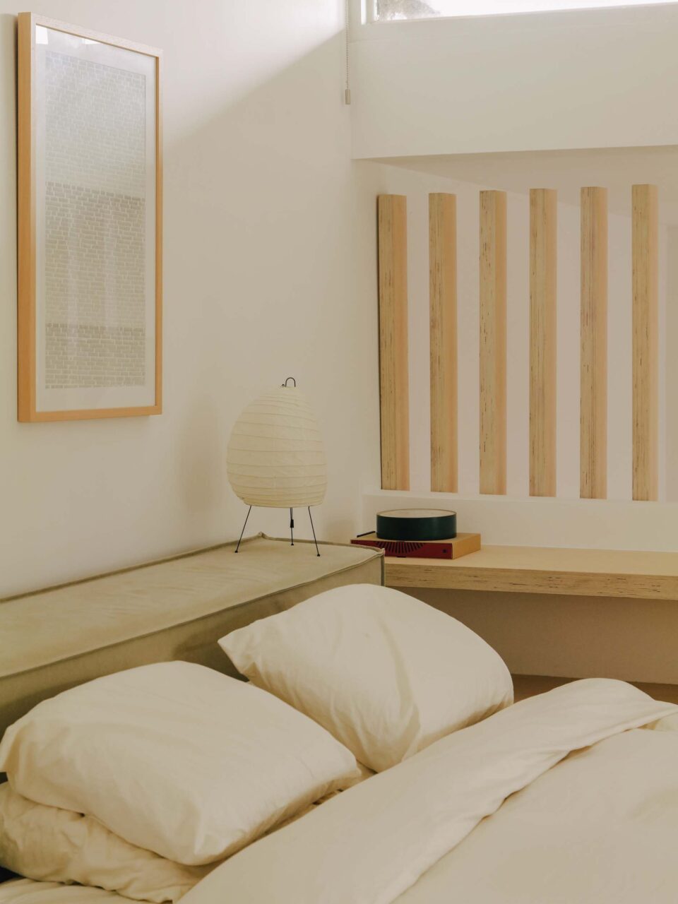 The bedroom of Duane in California