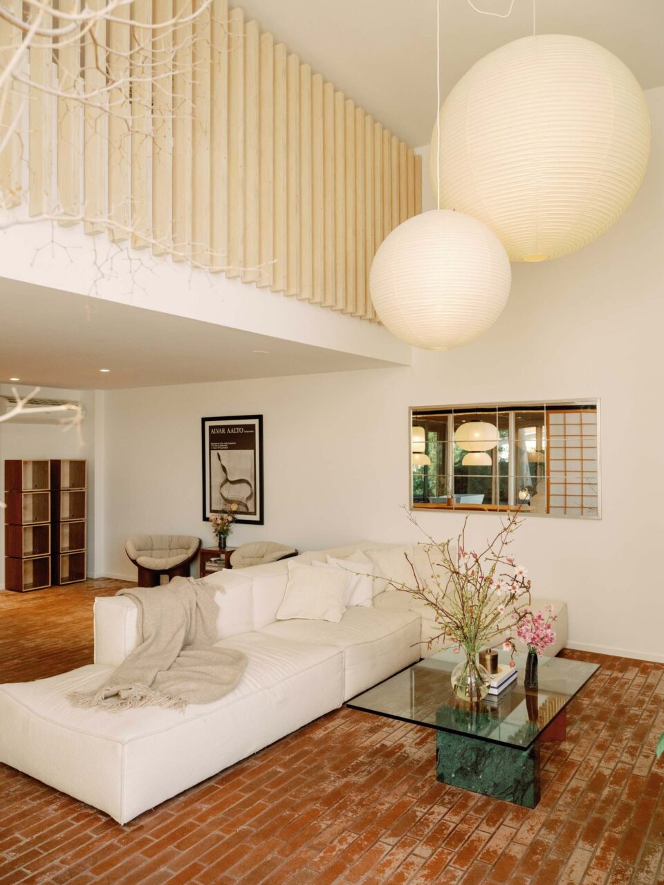 The living room of OWIU's Duane project