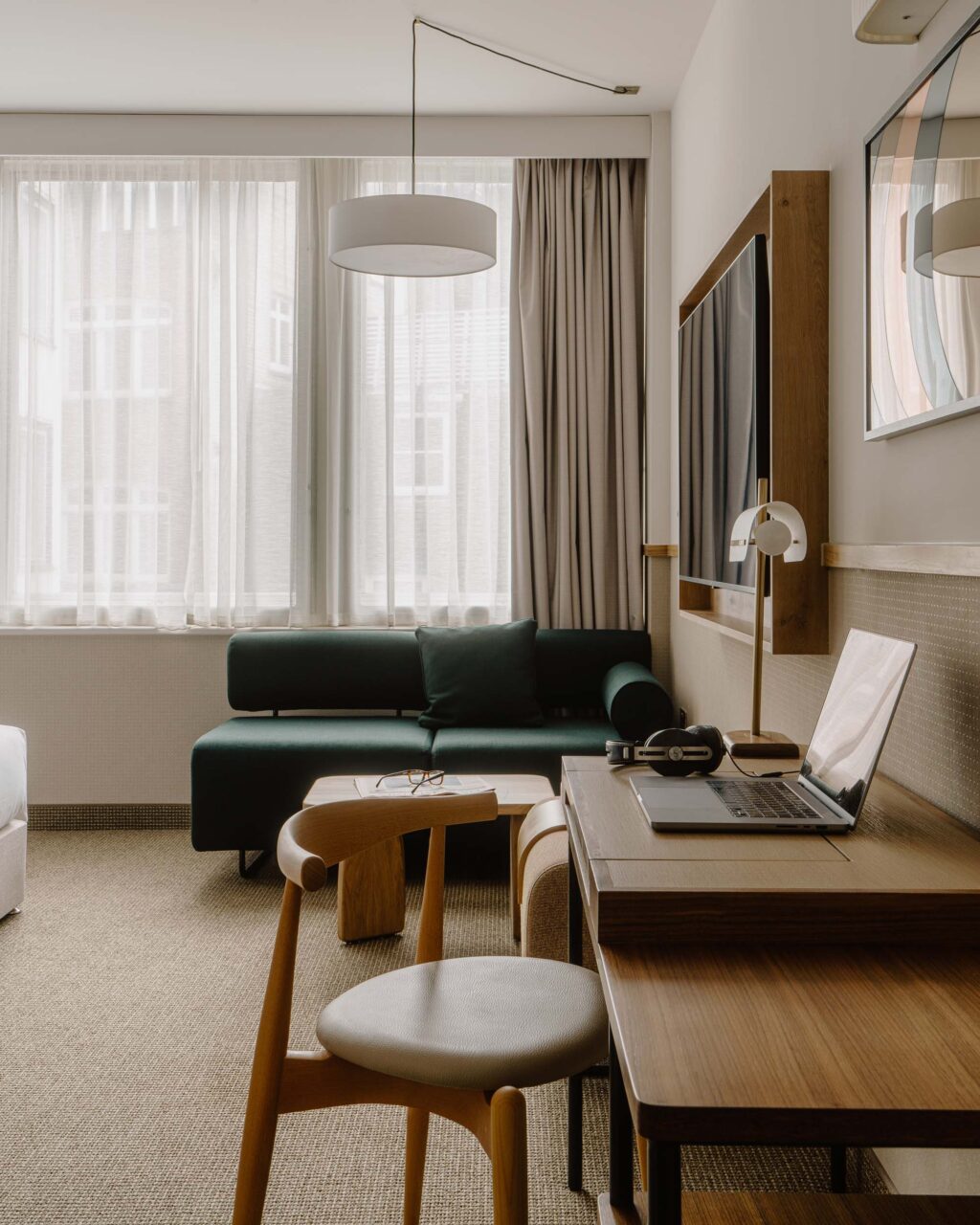 The guest rooms at Club Quarter