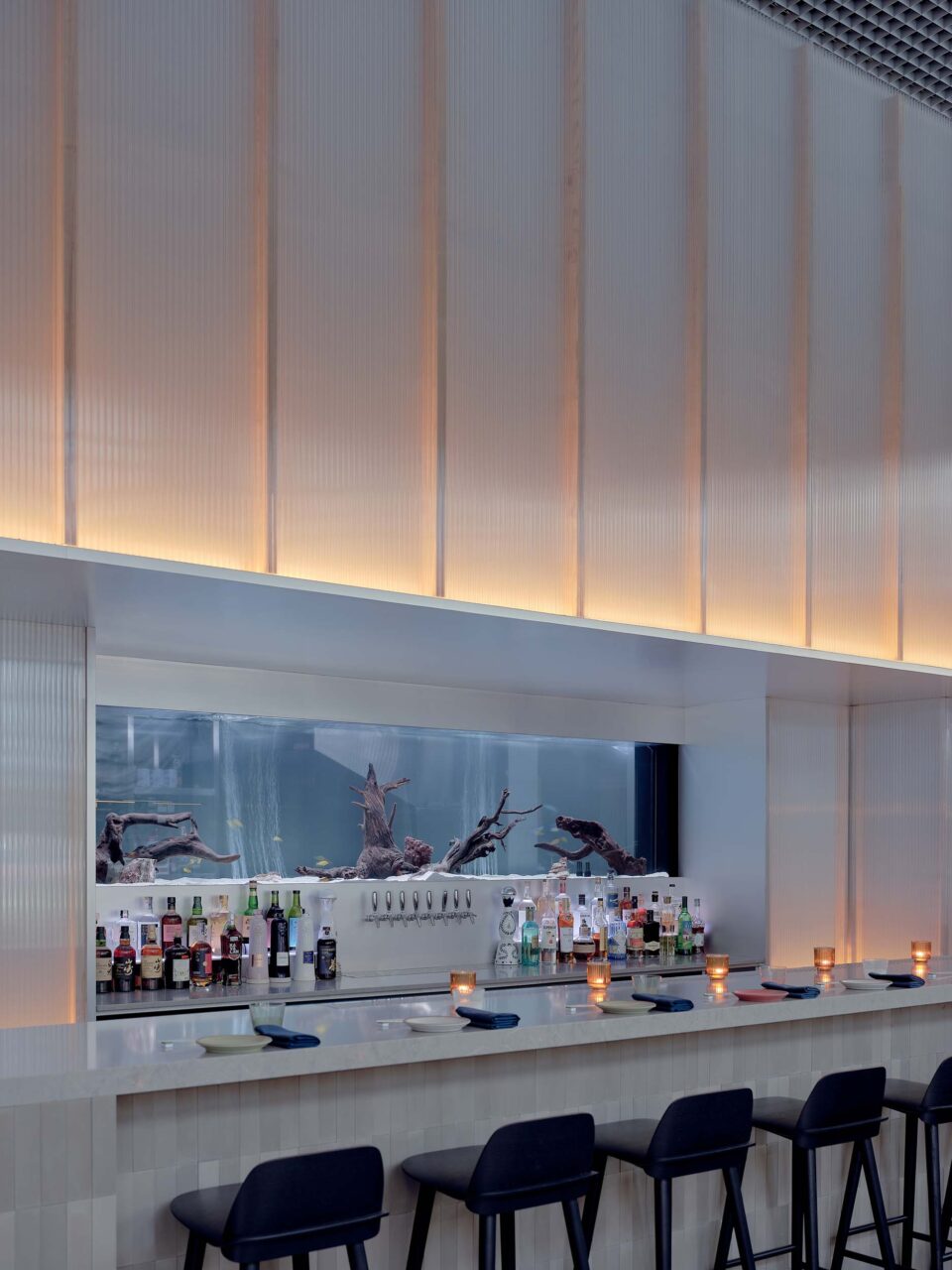 Polycarbonate panels at Nin Hao