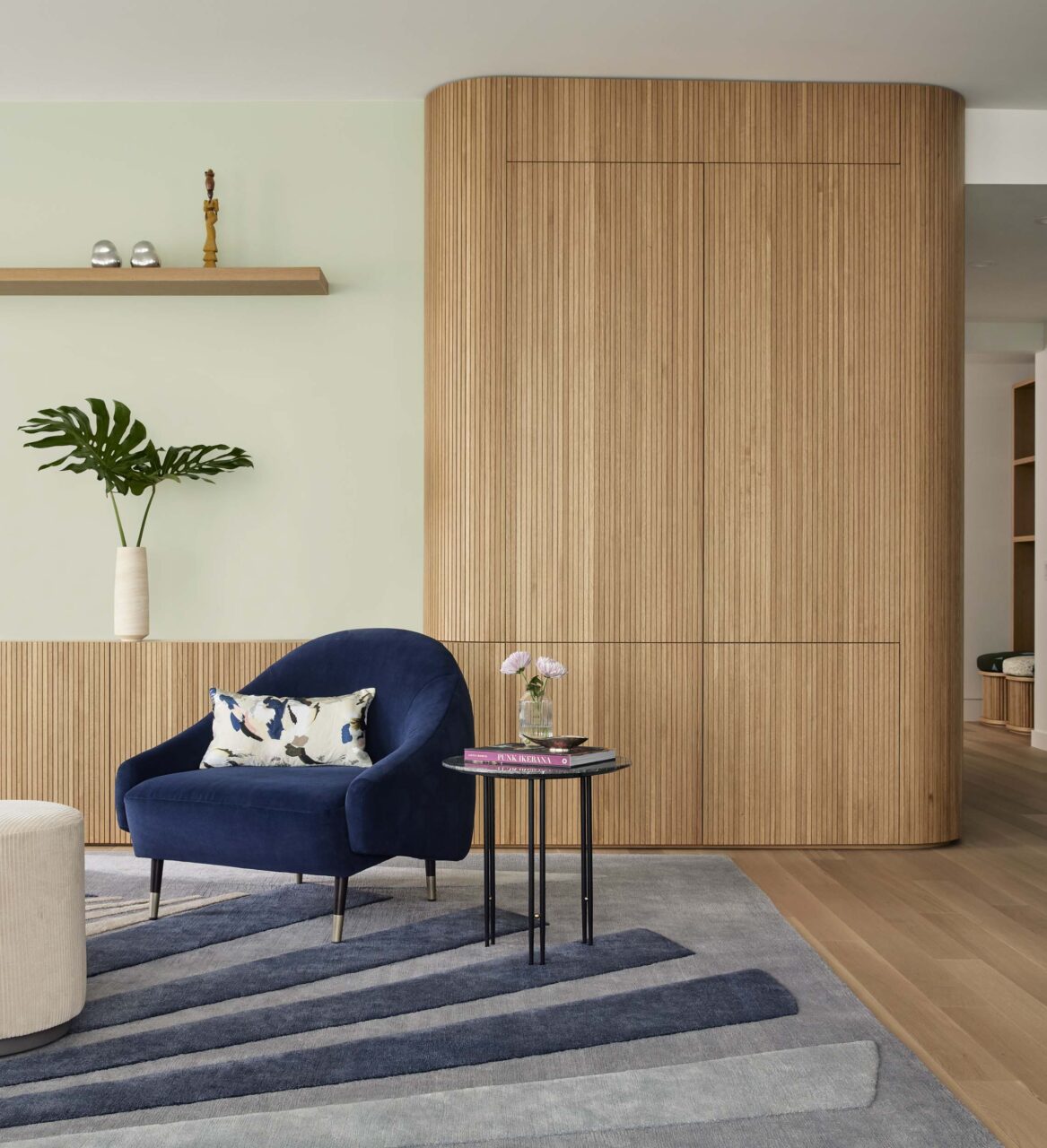 The living room of the Quarry lofts