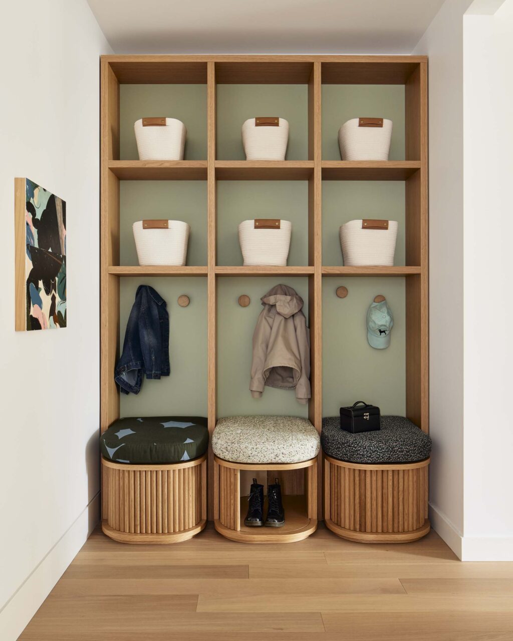 Frederick Tang design millwork for Quarry Lofts