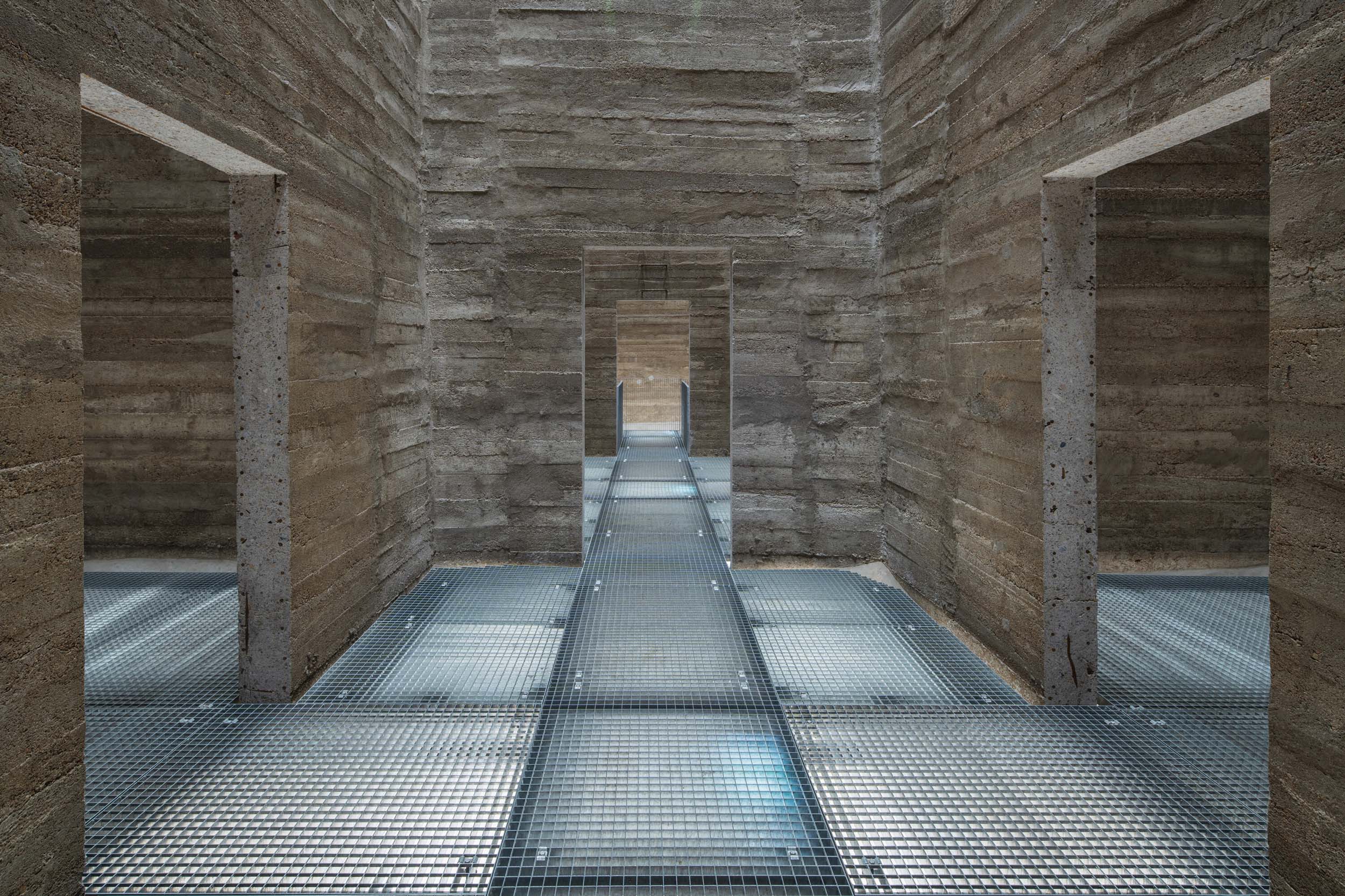 Automatic mills grain silo new interior