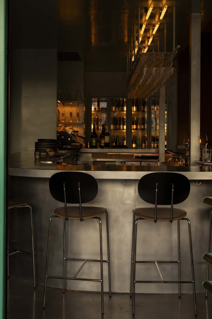 All zinc bar at french bar by lovers unite