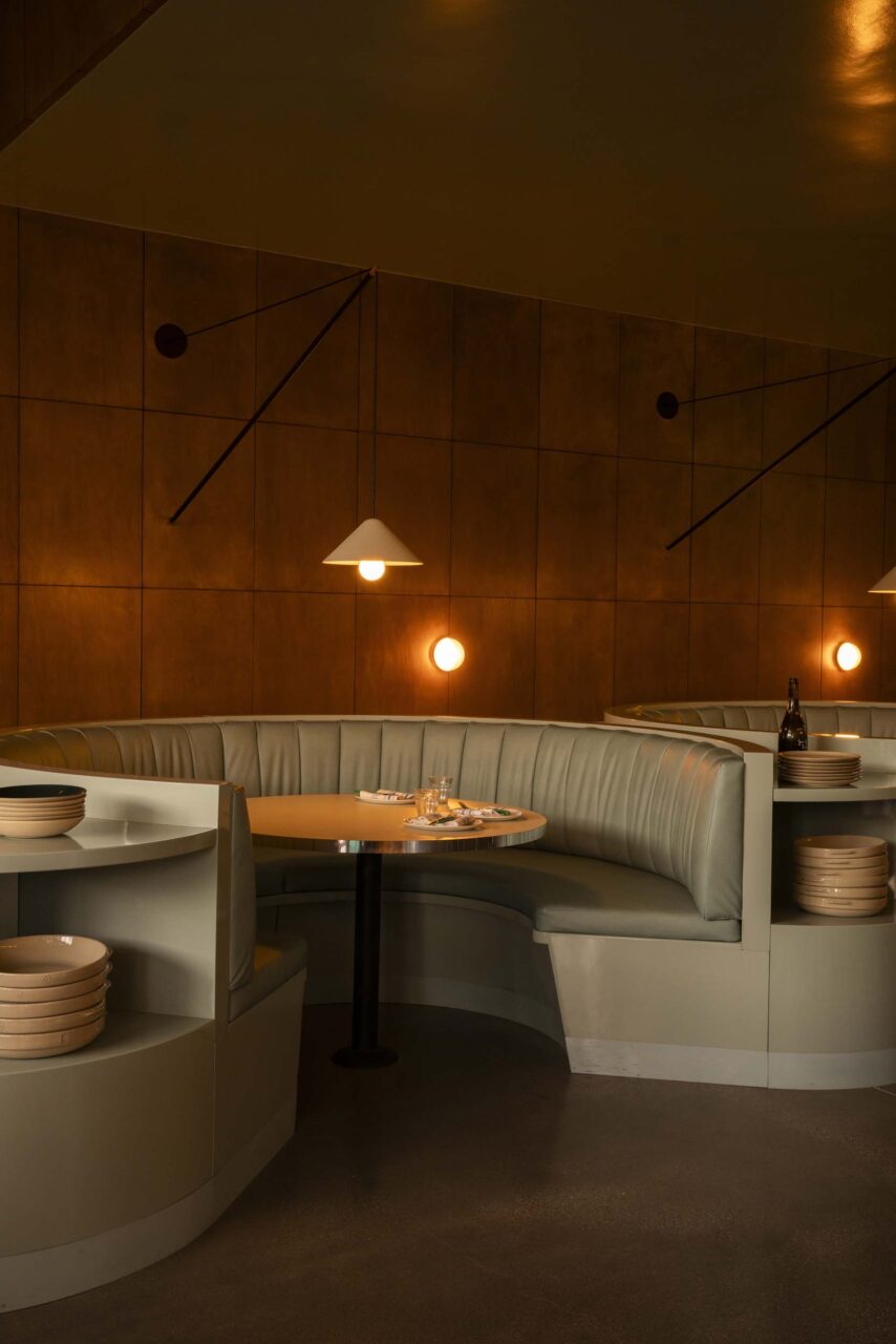 Lovers Unite design banquette for LA bar