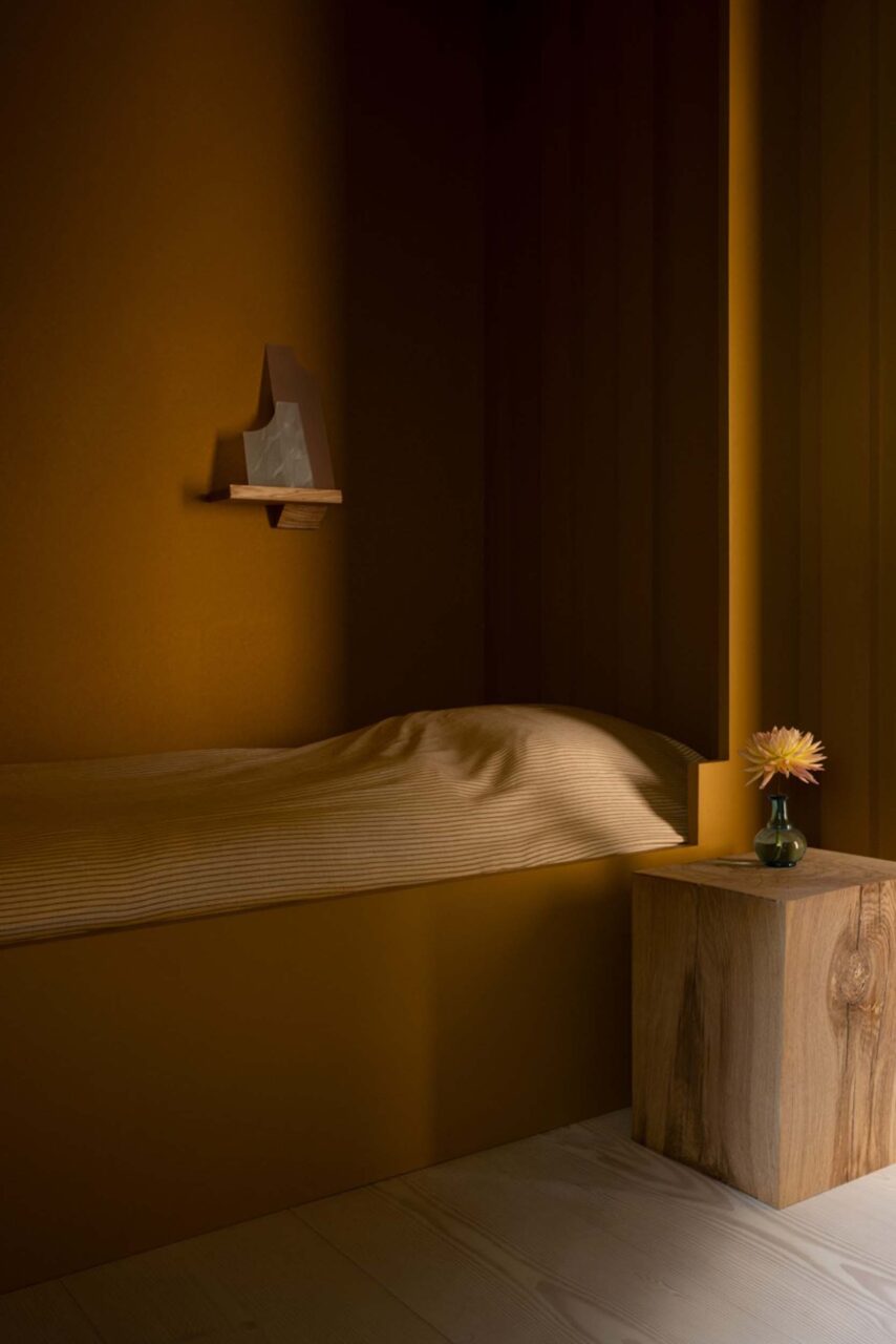 room in dinesen is a warm ochre