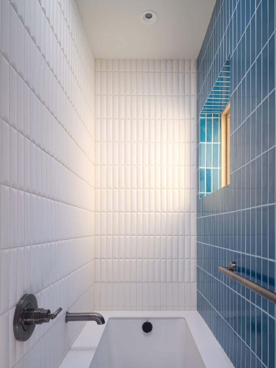 quarter round house bathroom