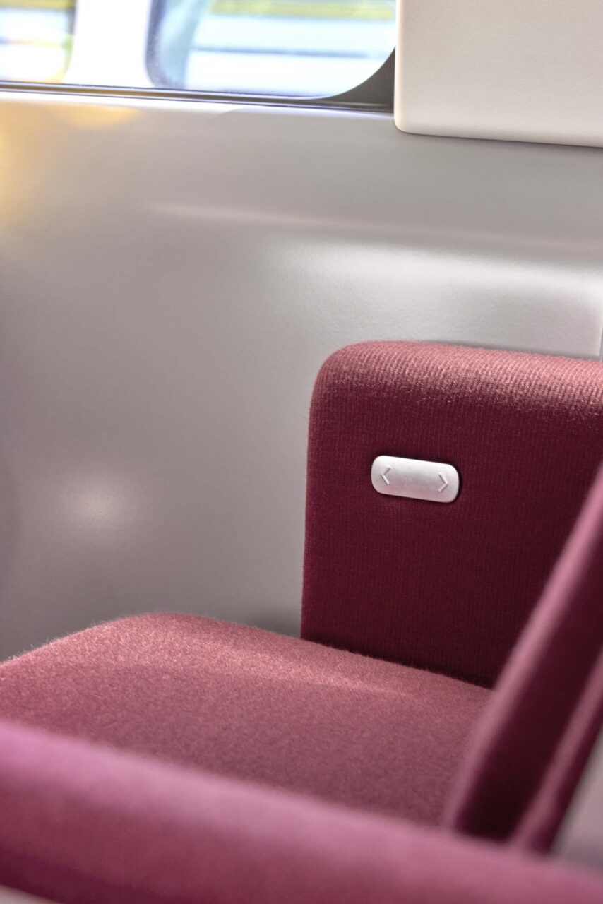 AREP and nendo design train interiors