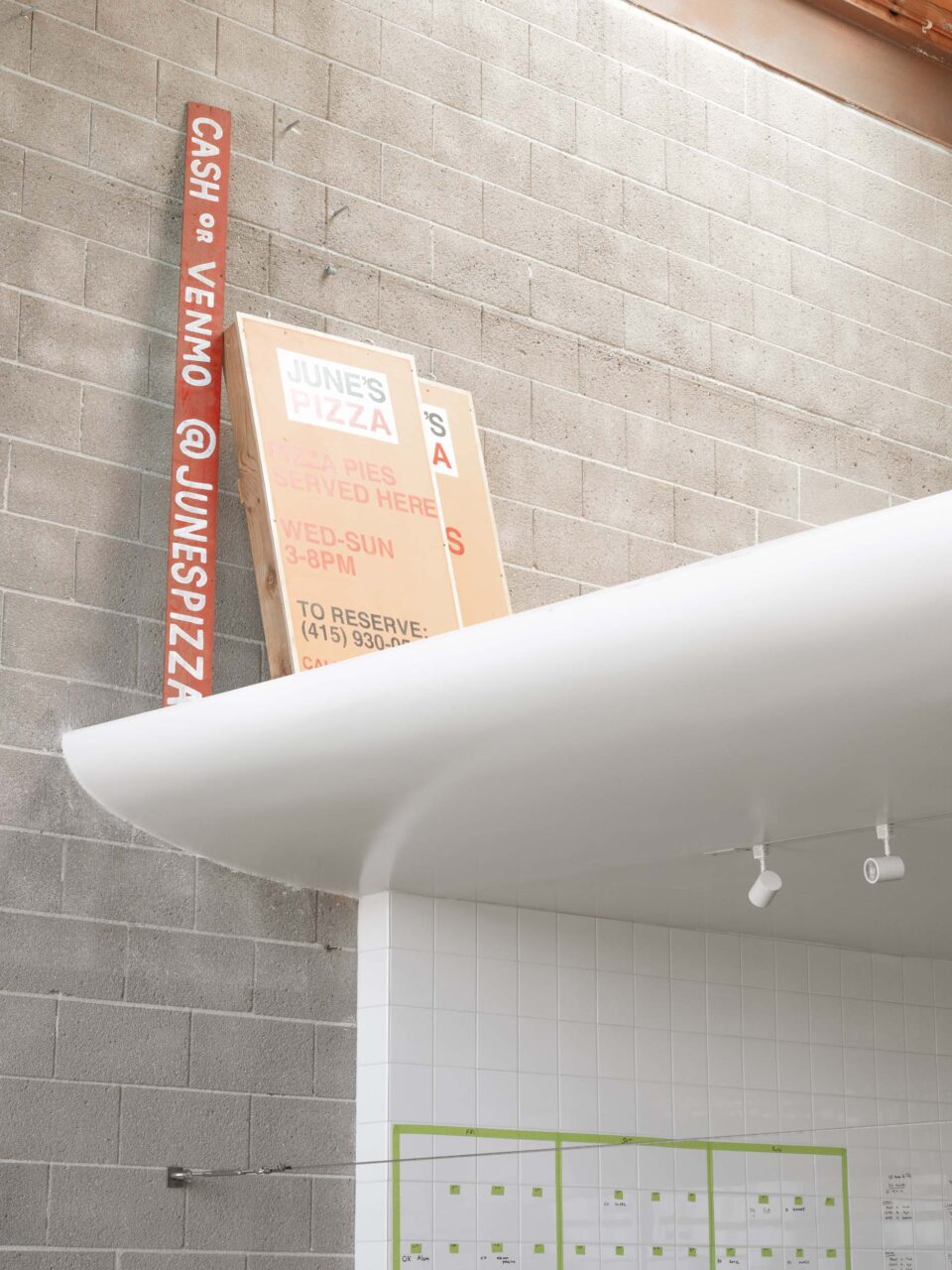 alex spatzier architects designs kitchen swoop at restaurant