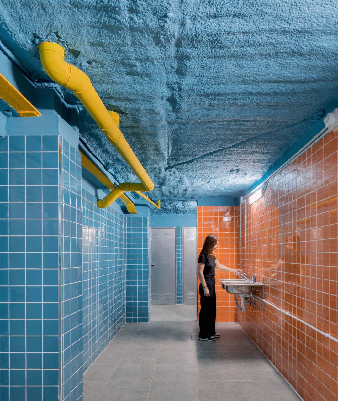 basement of ooiio warehouse apartment