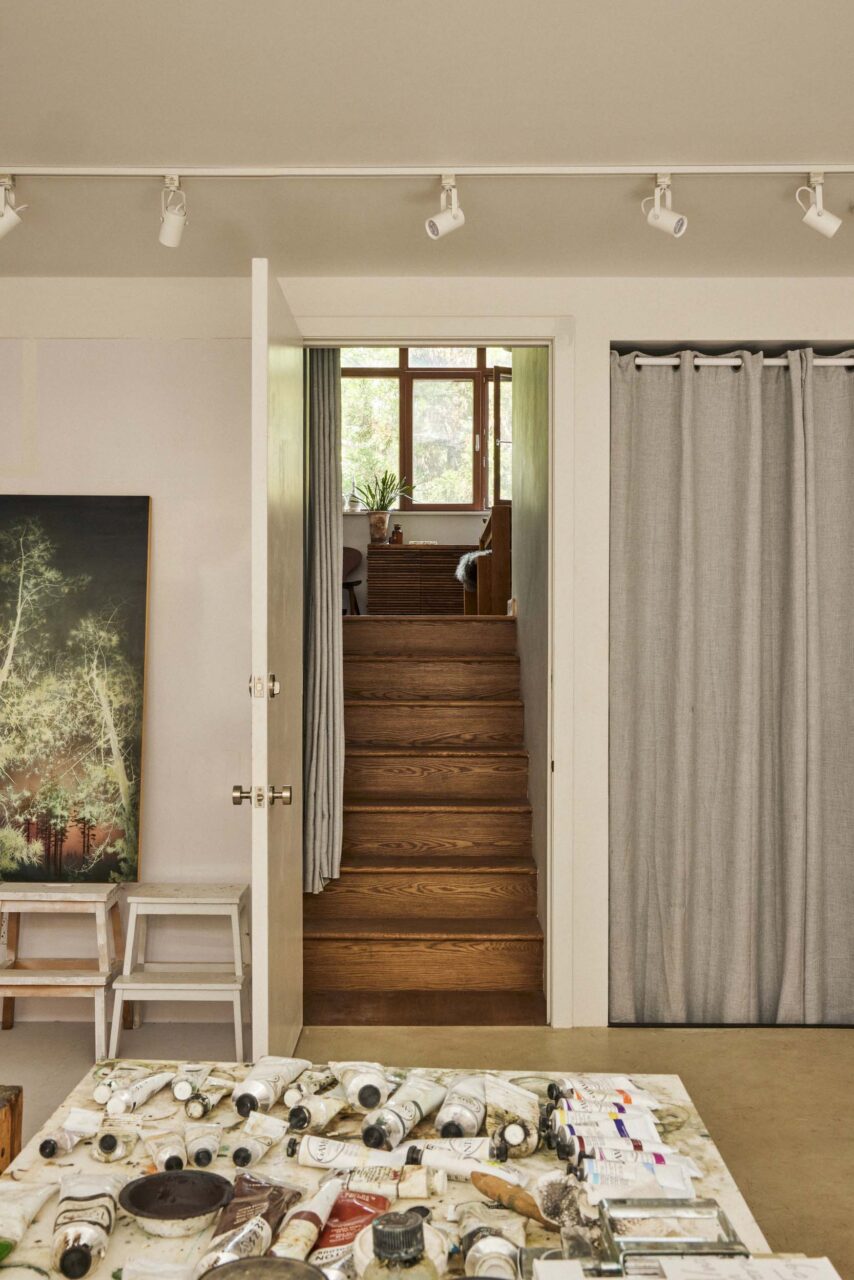 keith burns architect converts basement level of a home