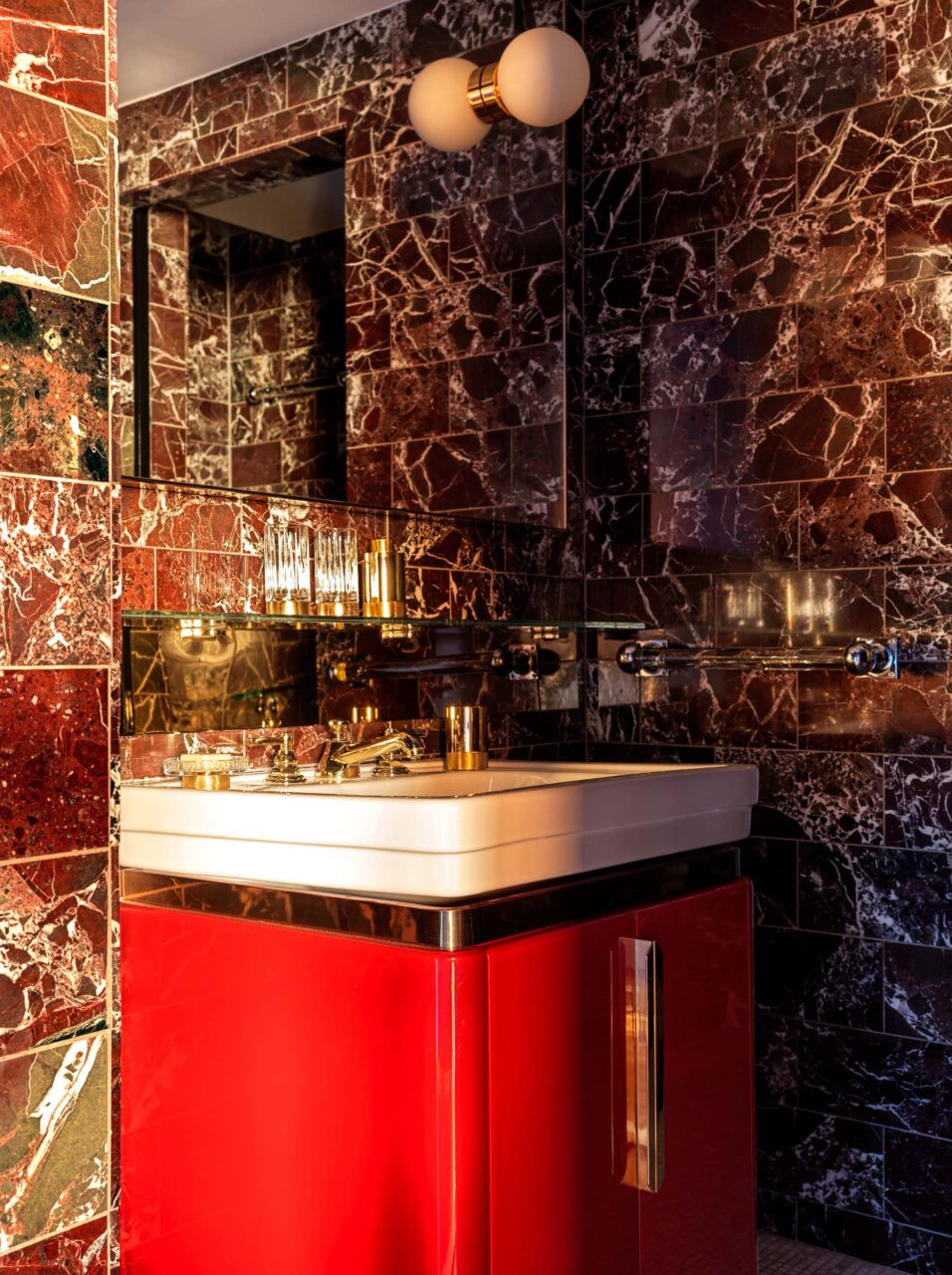 the bathroom at new york hotel
