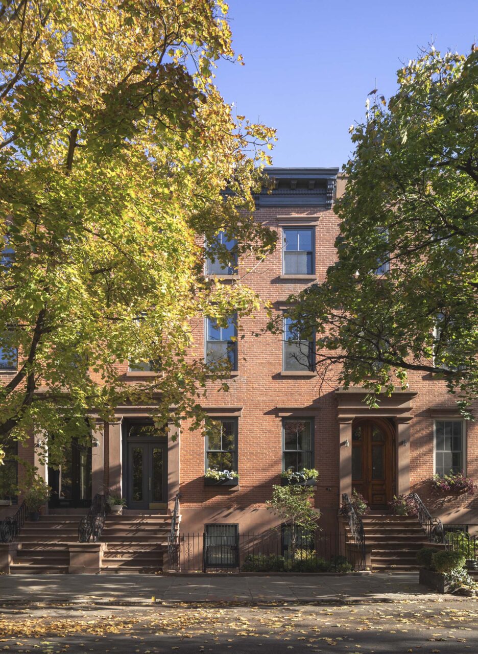 brooklyn townhouse facade