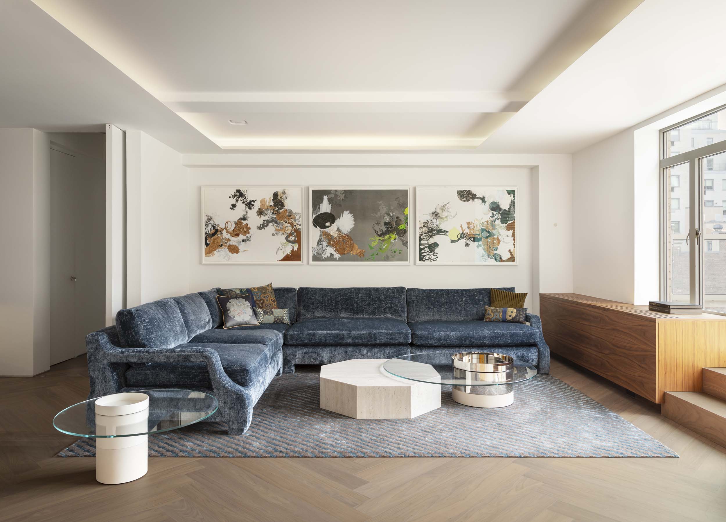 living room designed by 1100 Architect