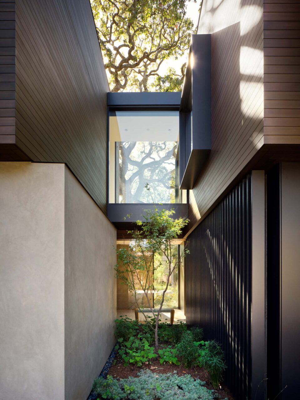 exterior bridge in a house