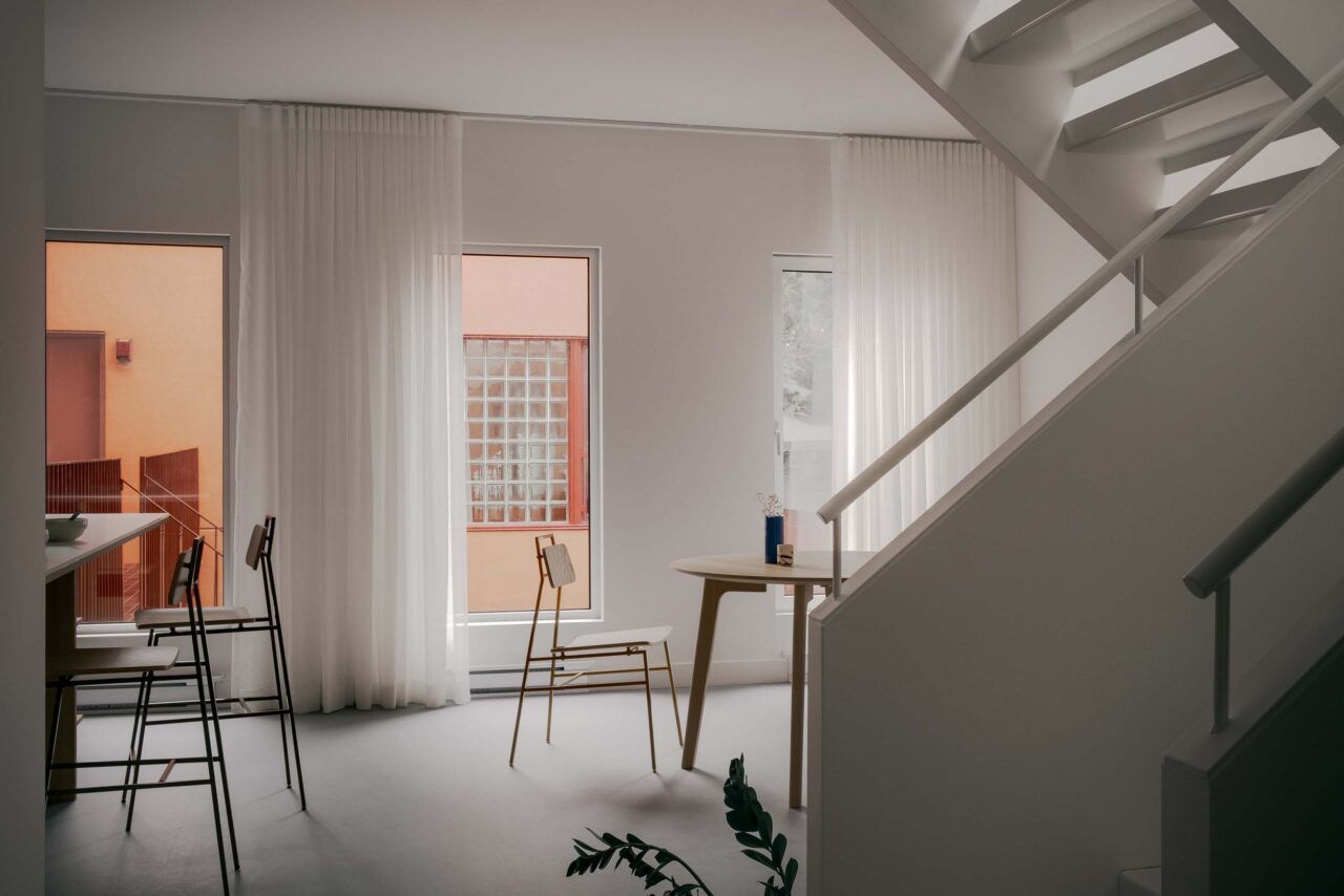 a dining room in montreal