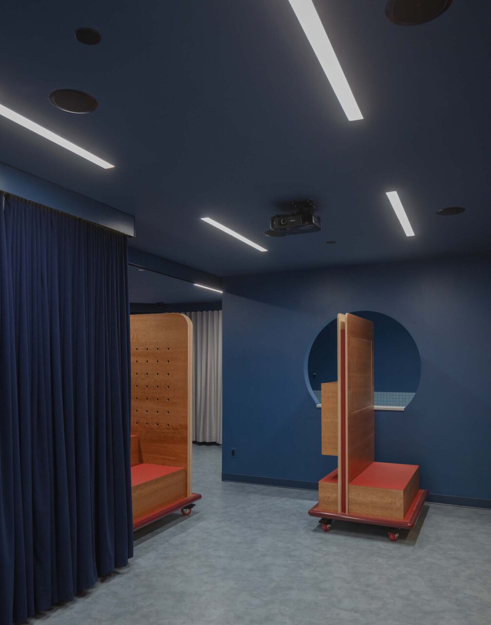 blue walls for chinatown hub