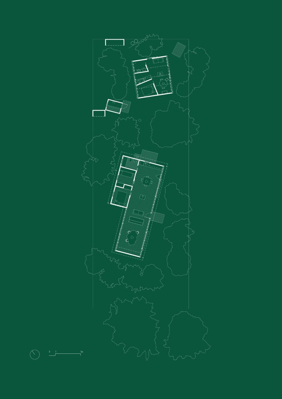 site plan for house for Richard Stampton