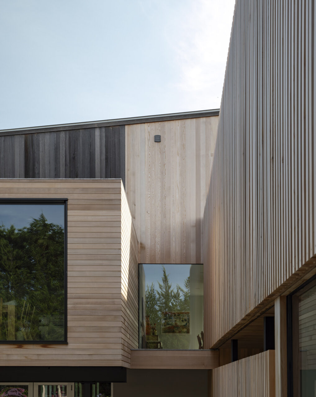 wooden boxes and windows
