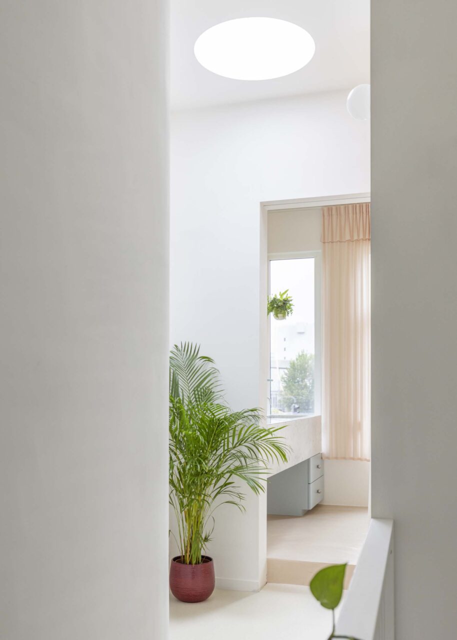 skylight in hallway