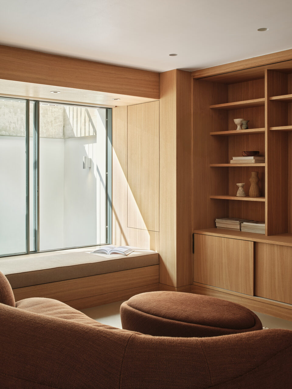heartwood basement living room