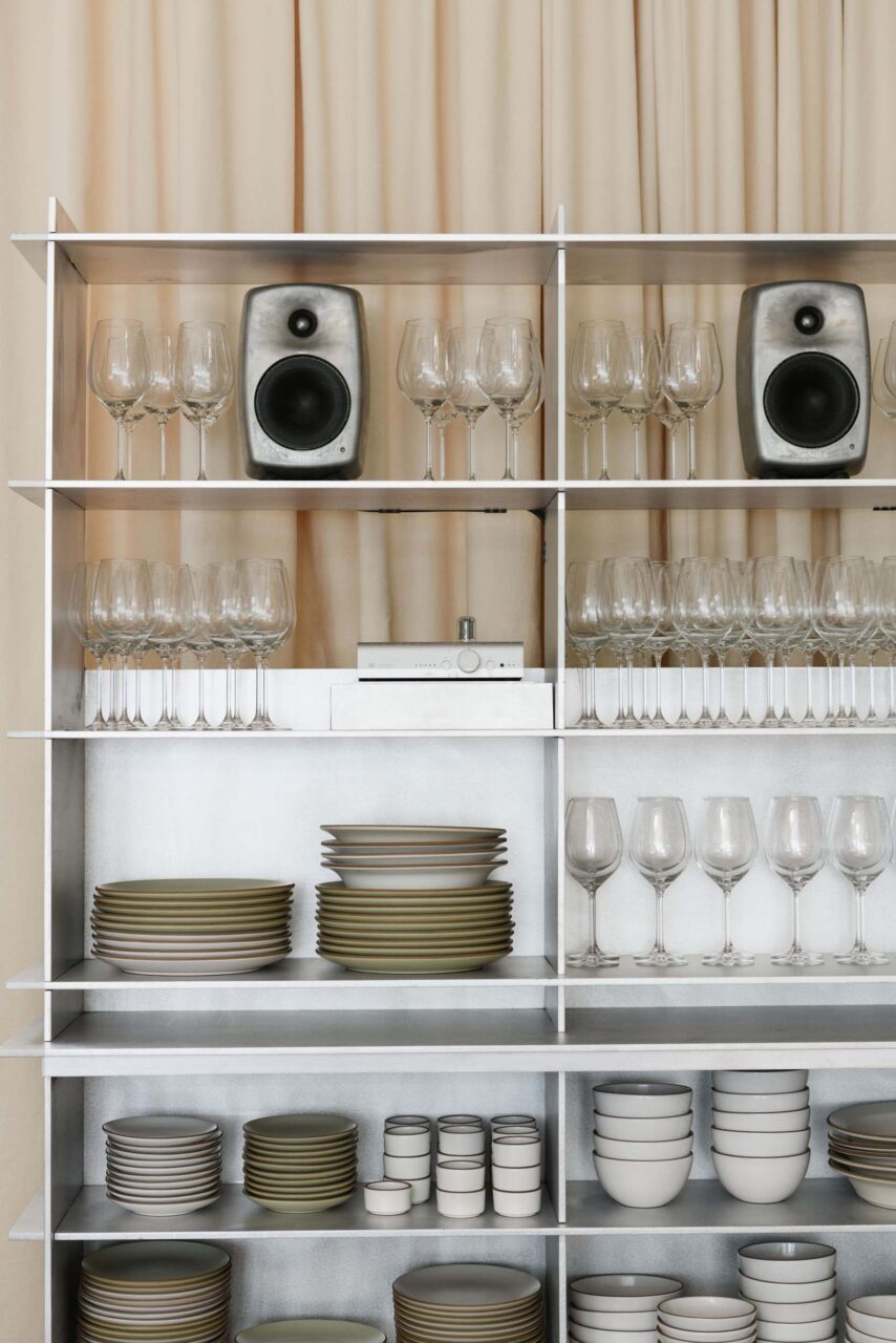 studio ahead design metal shelving unit