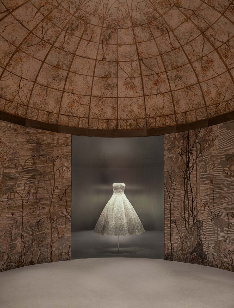 domed ceiling room in exhibition