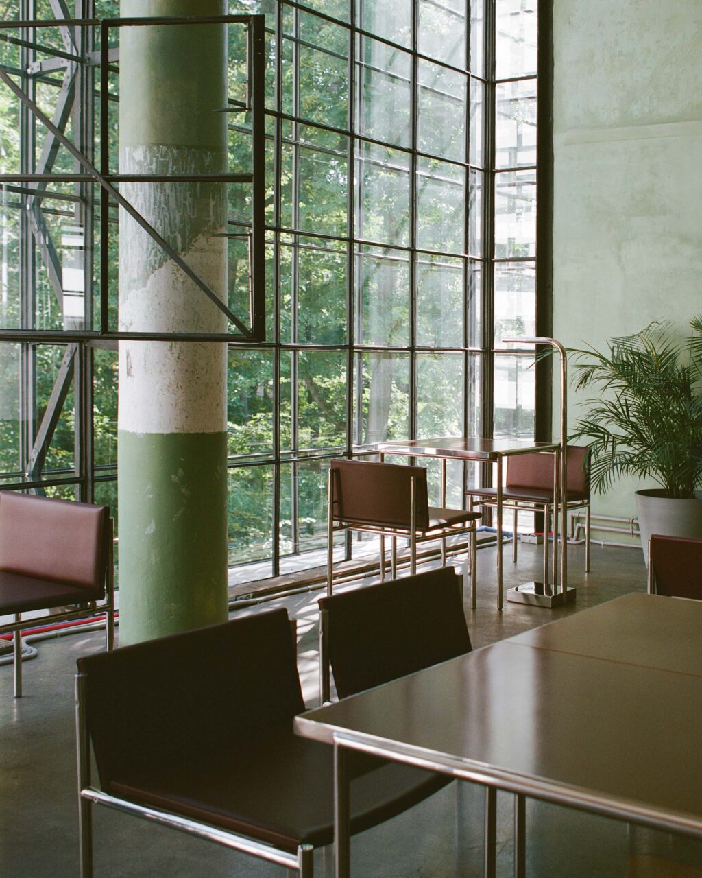 green cafe in moscow