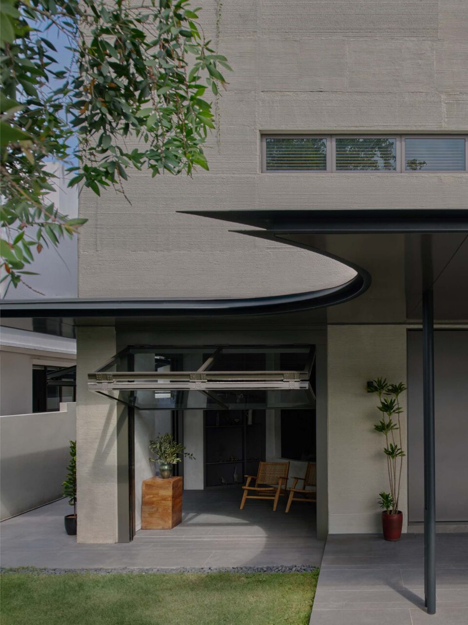 3d-printed house
